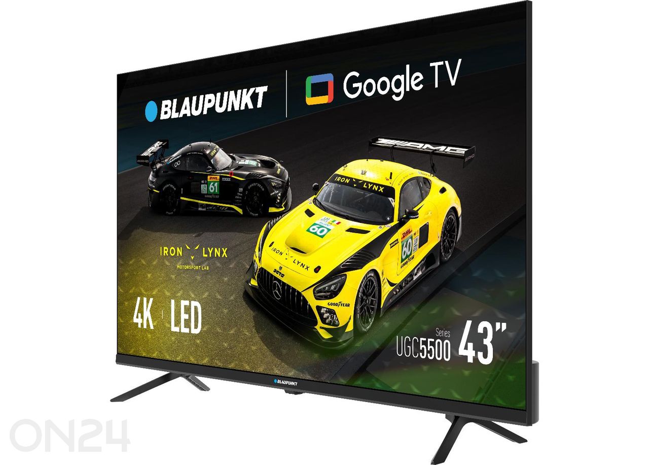 Teler Blaupunkt 43" (108cm) 4K Ultra HD Google TV suurendatud