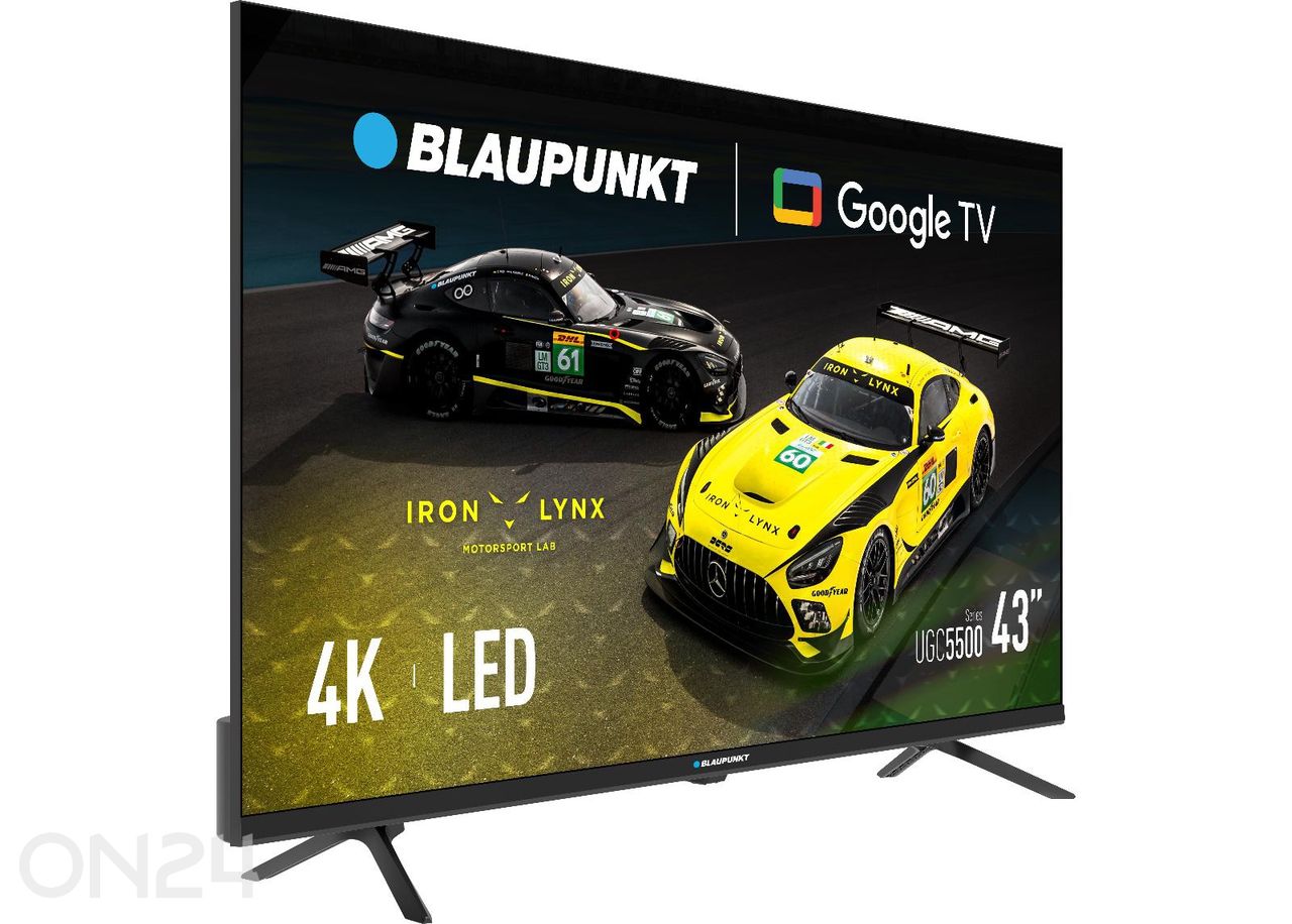 Teler Blaupunkt 43" (108cm) 4K Ultra HD Google TV suurendatud