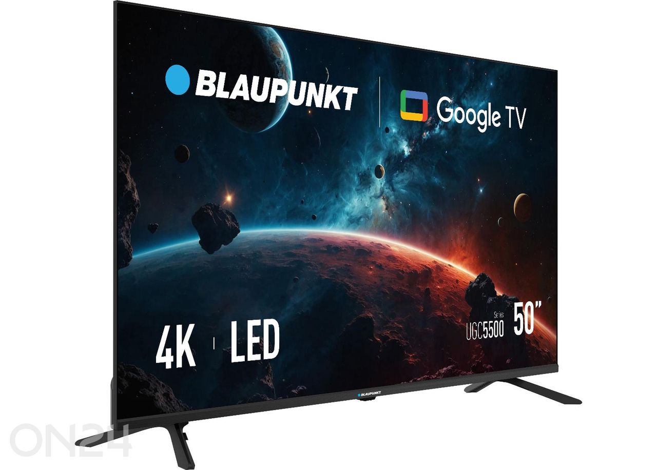 Teler Blaupunkt 50" (126cm) 4K Ultra HD Google TV suurendatud