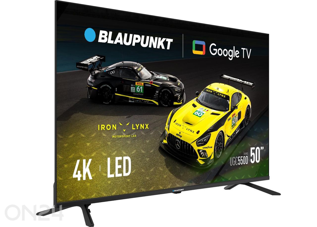Teler Blaupunkt 50" (126cm) 4K Ultra HD Google TV suurendatud