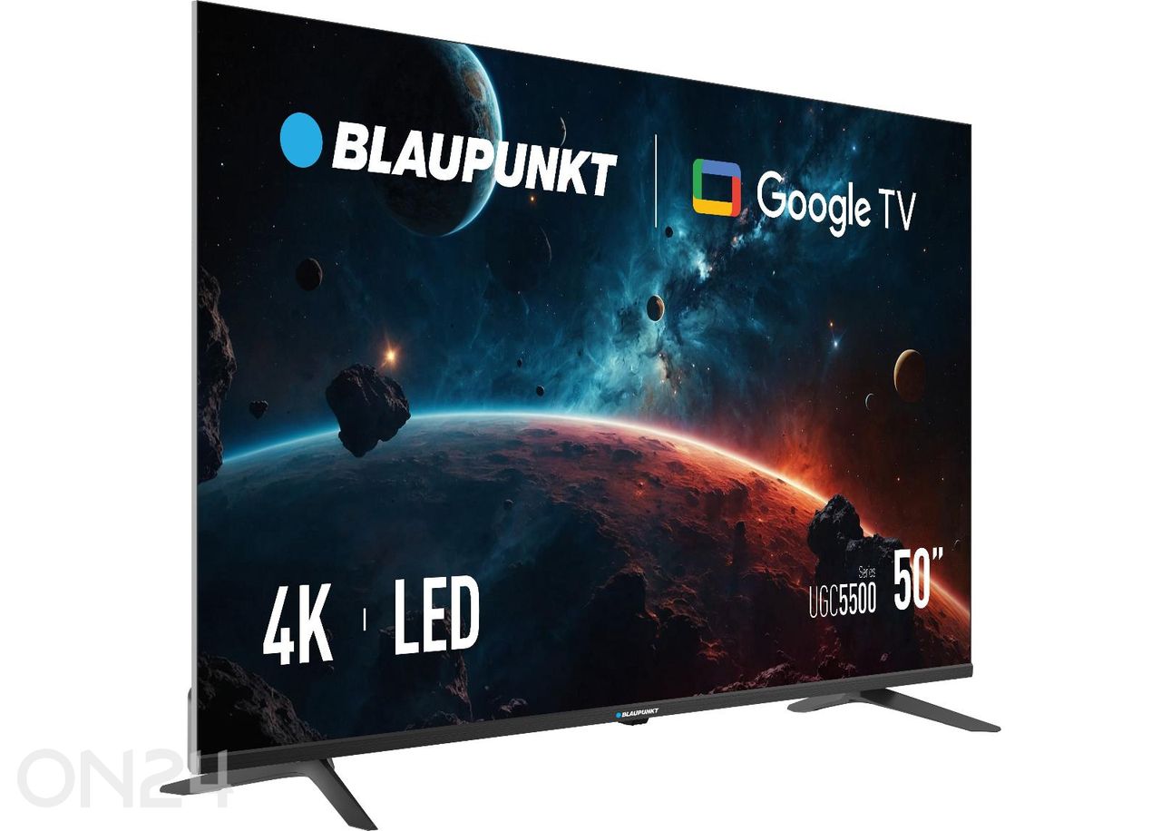 Teler Blaupunkt 55" (139cm) 4K Ultra HD Google TV suurendatud