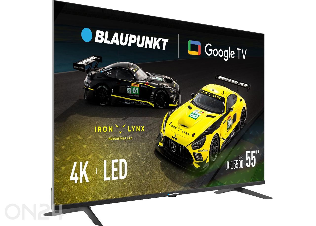 Teler Blaupunkt 55" (139cm) 4K Ultra HD Google TV suurendatud