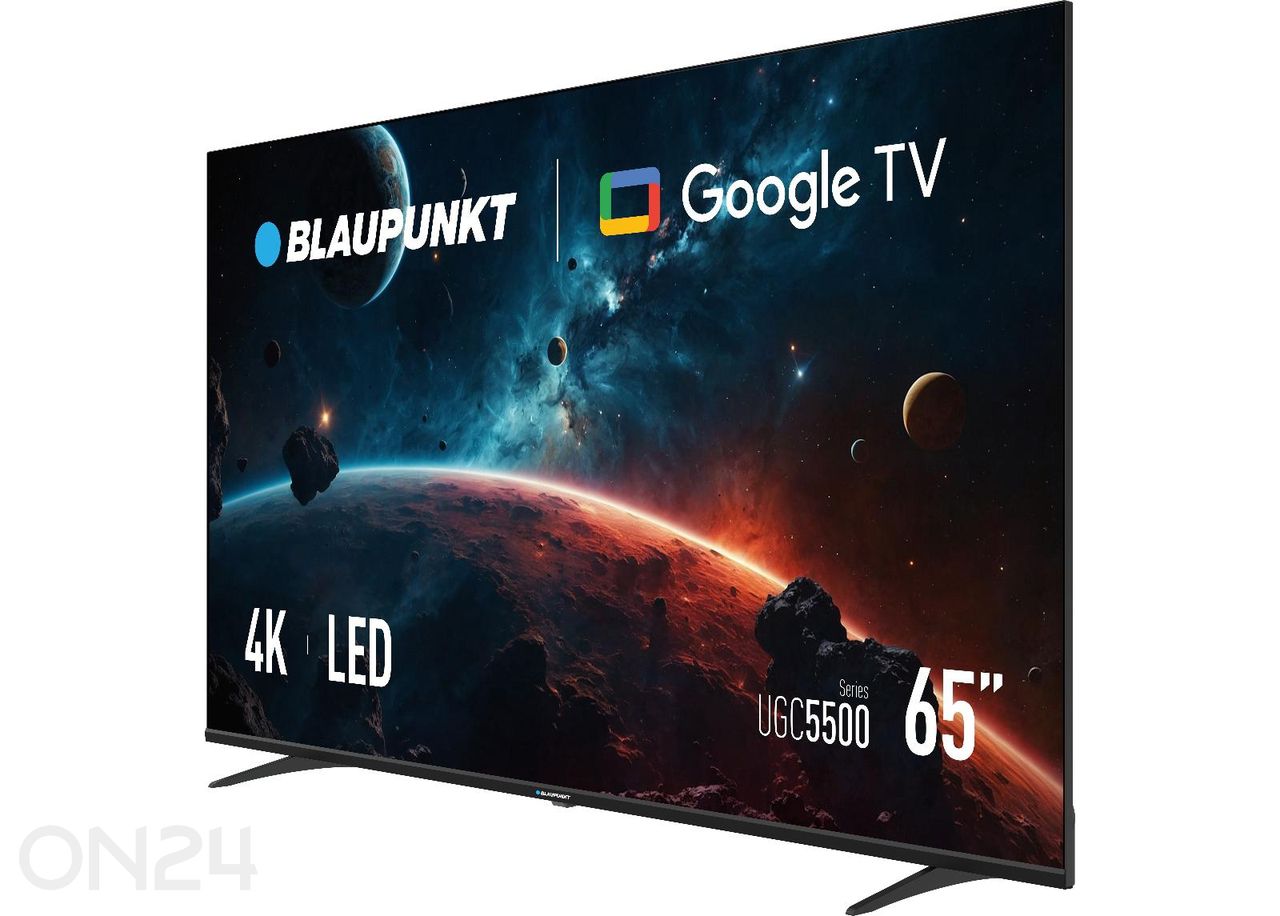Teler Blaupunkt 65" (164cm) 4K Ultra HD Google TV suurendatud