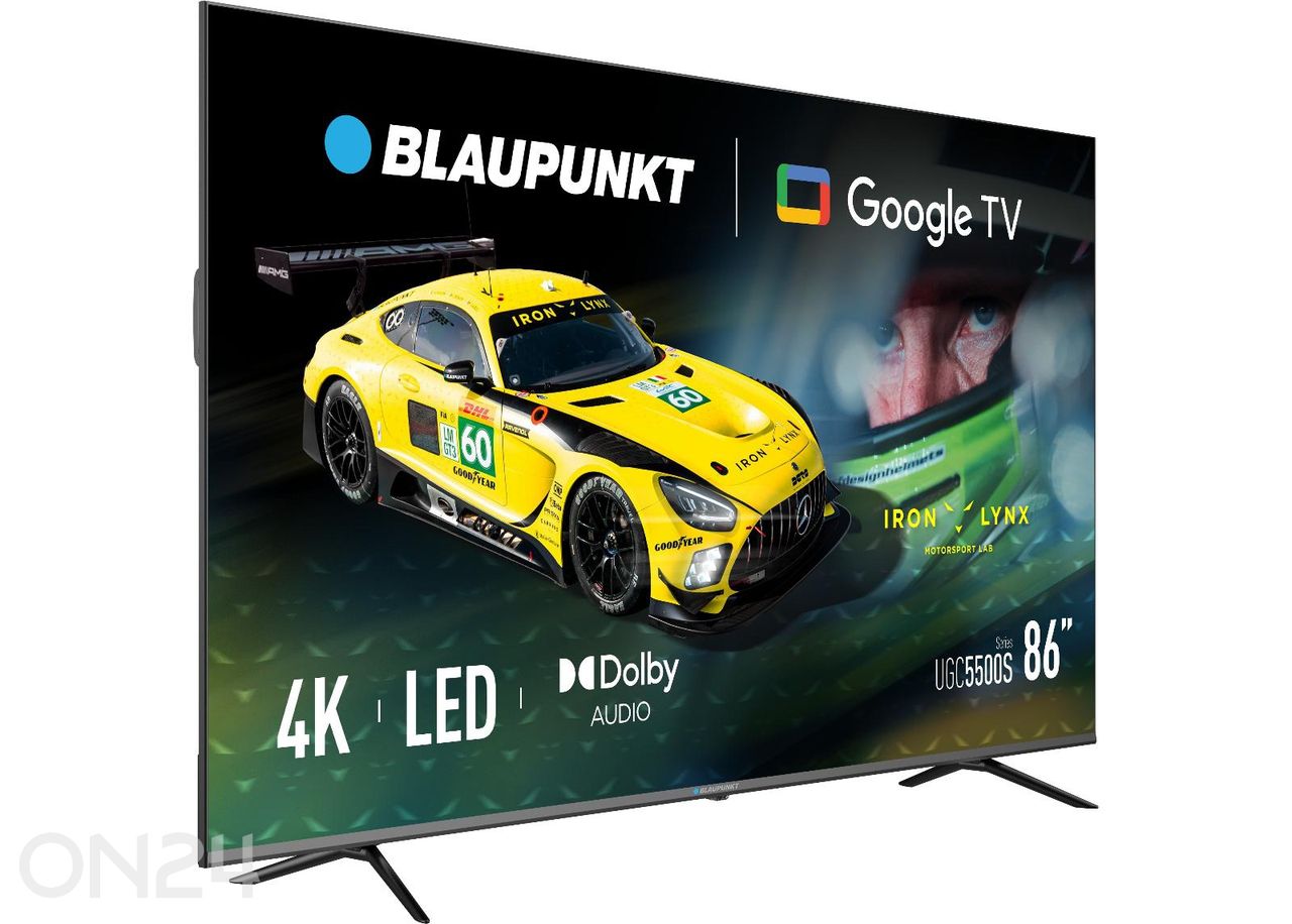 Teler Blaupunkt 86" (218 cm) 4K Ultra HD LED Google TV suurendatud