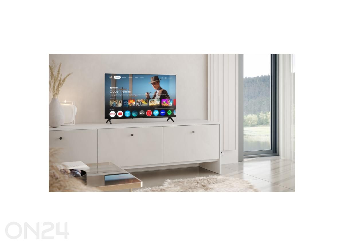 Teler Sharp 24" (60 cm) HD Ready Google TV suurendatud