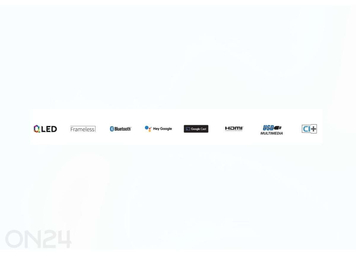Teler Sharp 40" (101 cm) QLED Full HD Google TV suurendatud