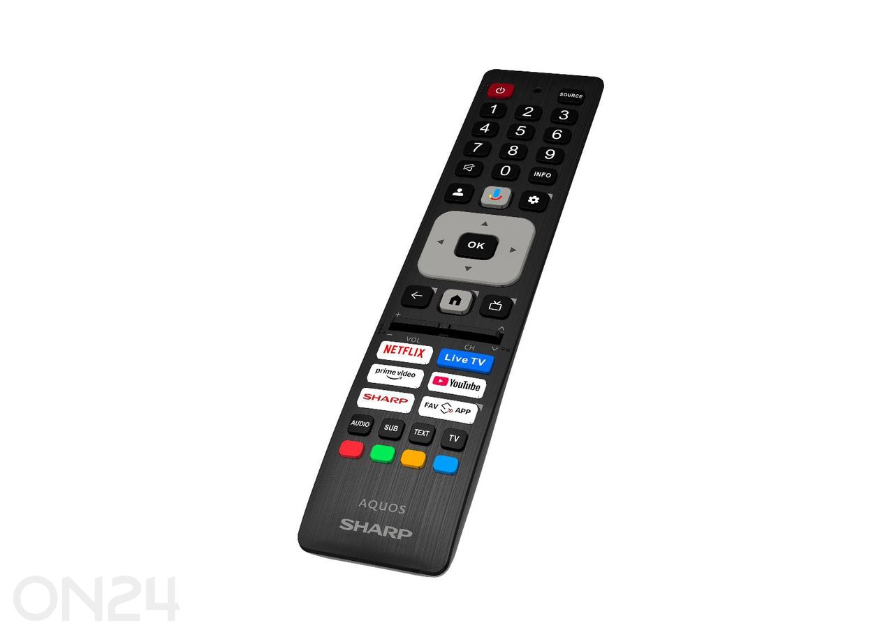 Teler Sharp 55" (126 cm) QLED 4K Ultra HD Google TV, Dolby Vision, Dolby Atmos suurendatud