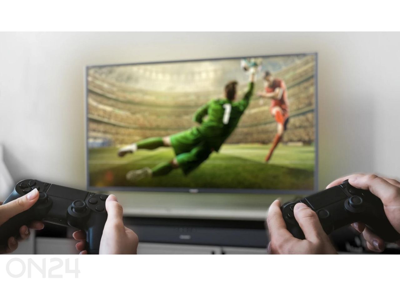 Teler Sharp 55" (126 cm) QLED 4K Ultra HD Google TV, Dolby Vision, Dolby Atmos suurendatud