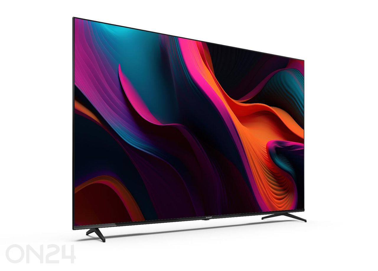 Teler Sharp 70" (177 cm) 4K Ultra HD Smart Google Frameless TV, Dolby Vision, Dolby Atmos suurendatud