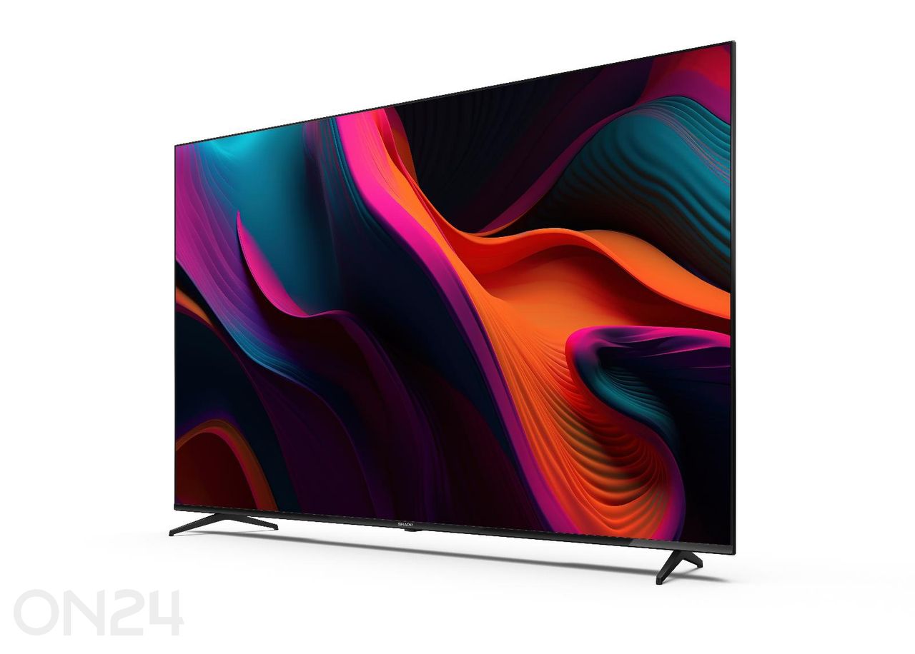 Teler Sharp 70" (177 cm) 4K Ultra HD Smart Google Frameless TV, Dolby Vision, Dolby Atmos suurendatud