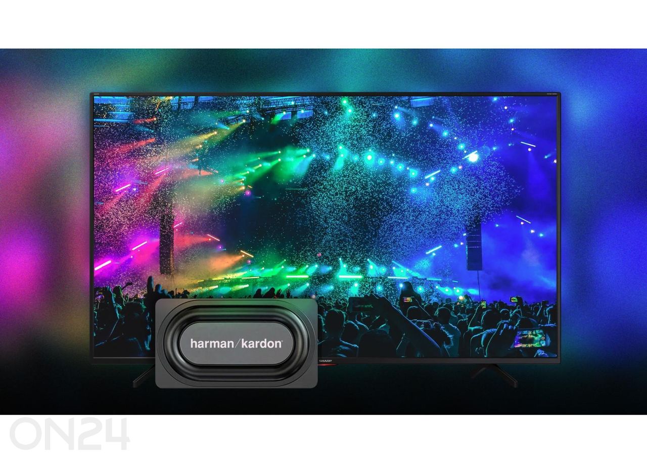 Teler Sharp 70" (177 cm) 4K Ultra HD Smart Google TV, Dolby Vision, Dolby Atmos, HARMAN/KARDON® suurendatud
