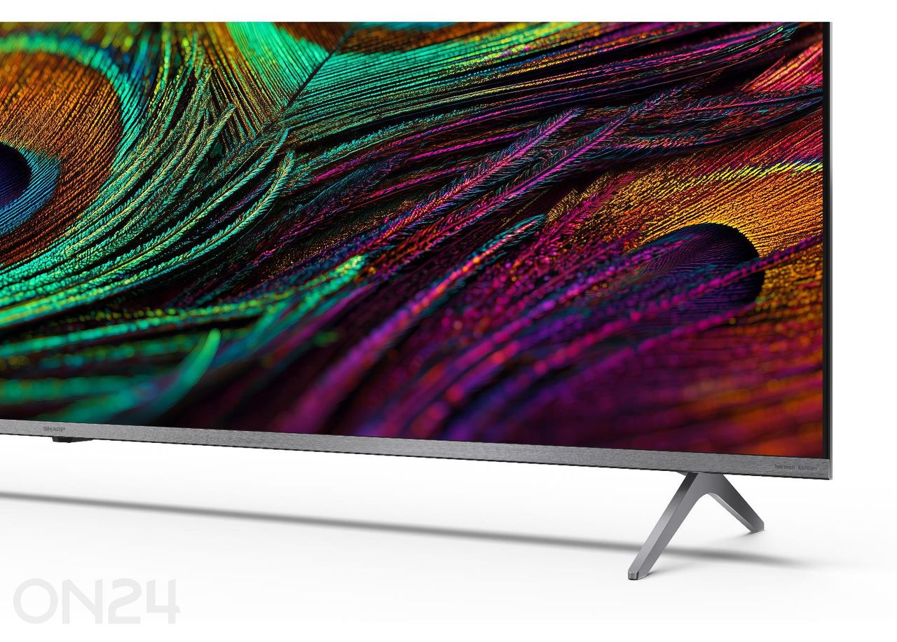Teler Sharp 75" (189 cm) Mini LED QLED 4K Ultra HD Google TV, Harman/Kardon, DolbyVision, DolbyAtmos suurendatud