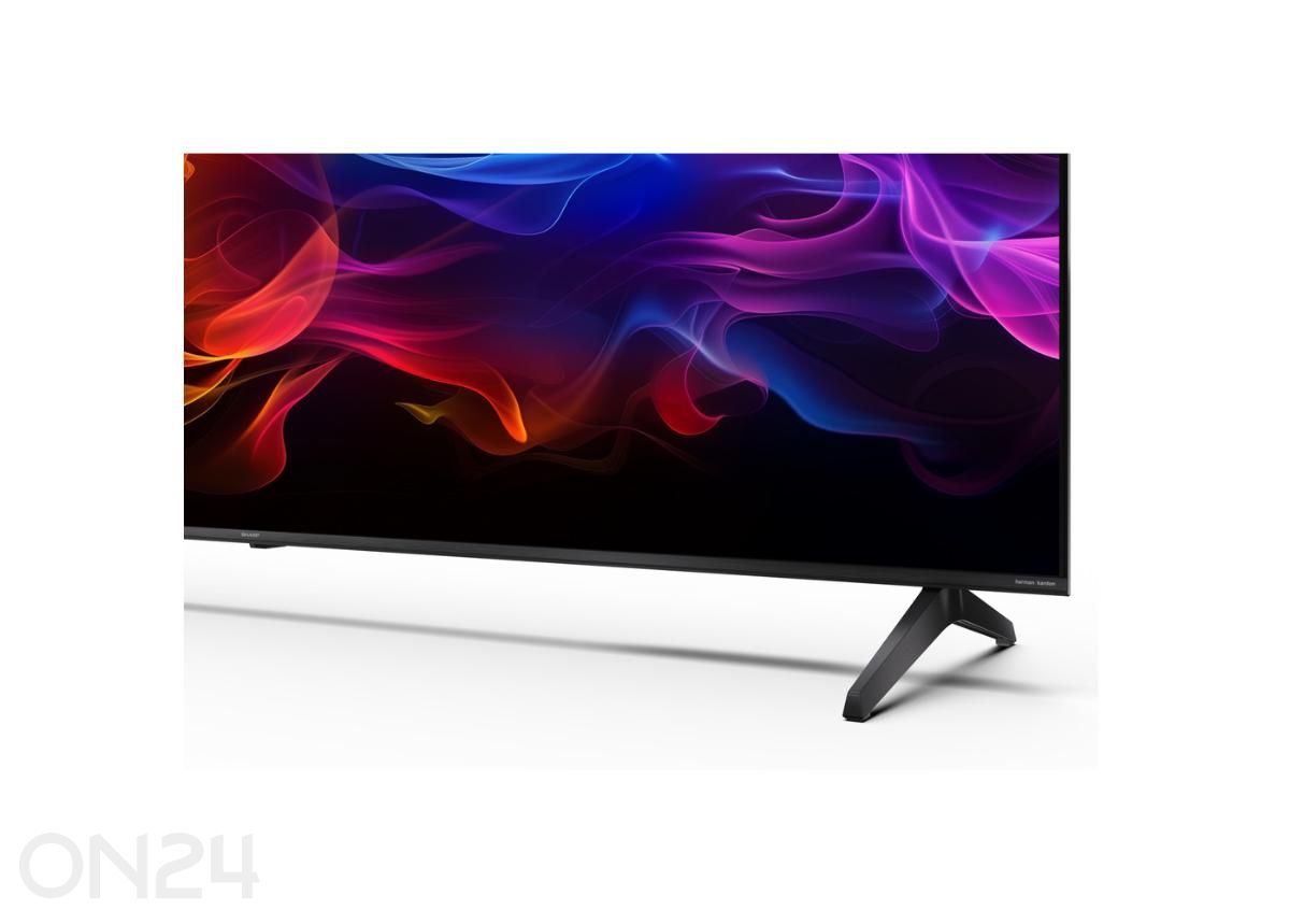 Teler Sharp 85" (215 cm) QLED 4K Ultra HD Google TV, Harman/Kardon, DolbyVision, DolbyAtmos suurendatud