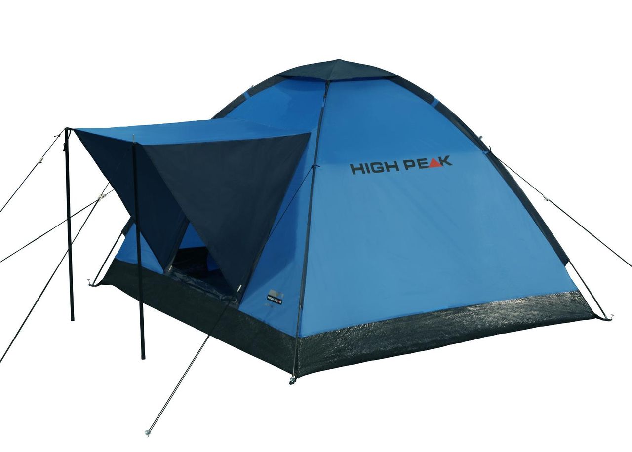 Telk beaver 3 tumesinine/hall High Peak suurendatud