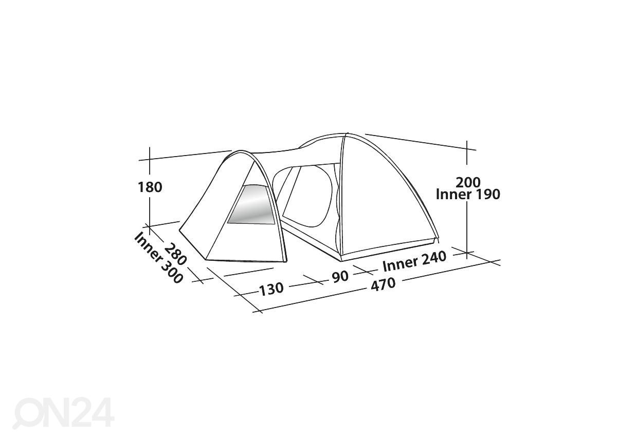 Telk easy camp eclipse 500 suurendatud