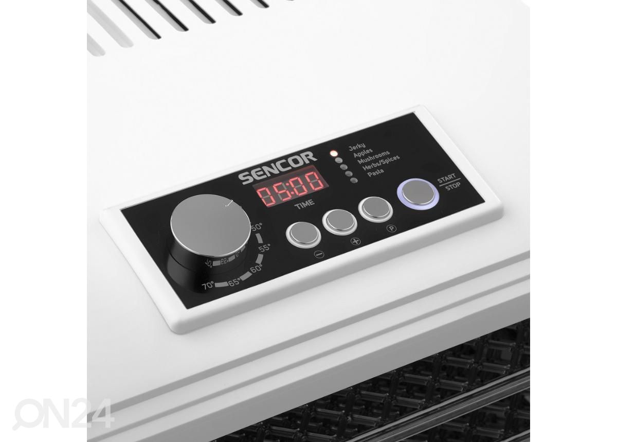 Toidukuivataja Sencor SFD6500WH suurendatud