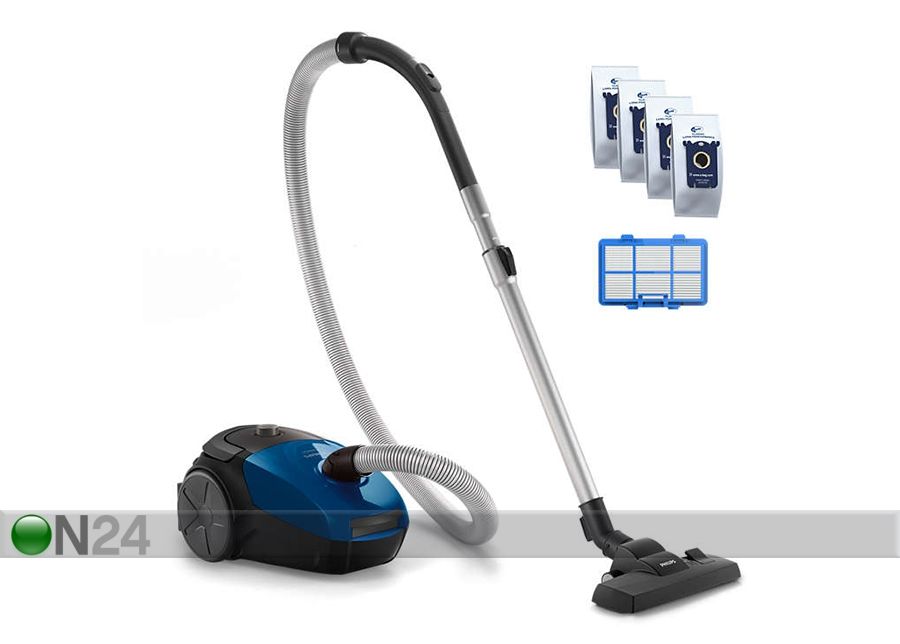 Tolmuimeja Philips PowerGo suurendatud