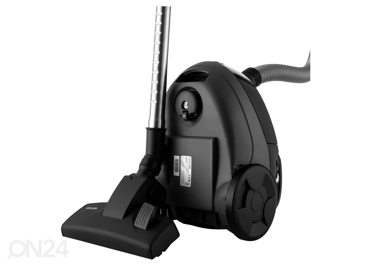 Tolmuimeja Sencor SVC5501BK must suurendatud