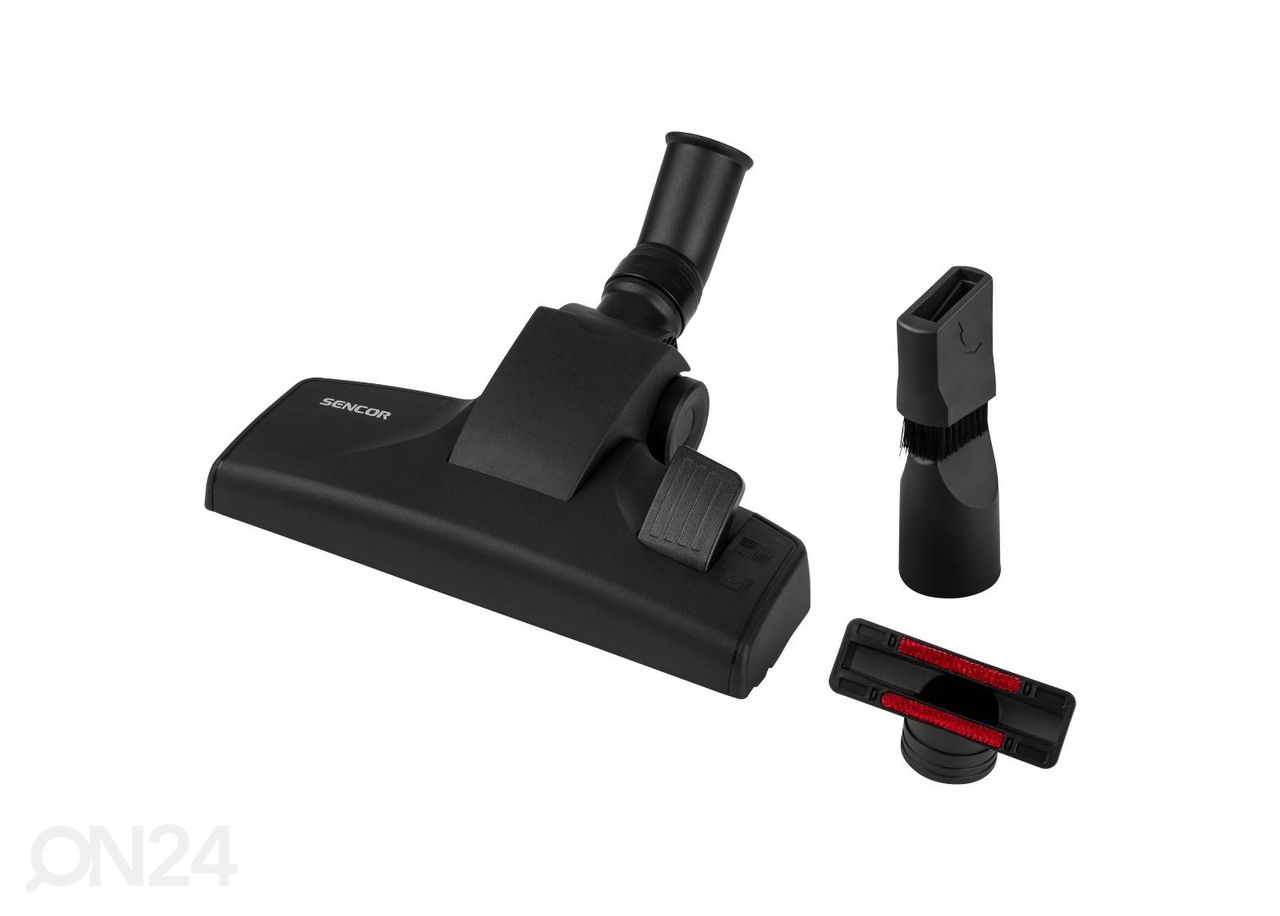 Tolmuimeja Sencor SVC5501BK must suurendatud