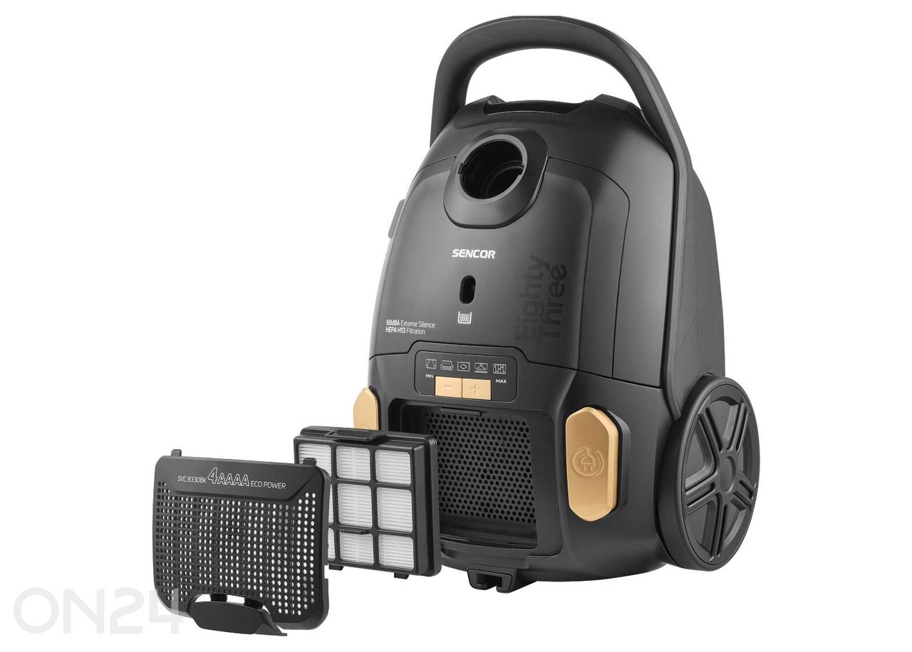 Tolmuimeja Sencor SVC8330BK suurendatud
