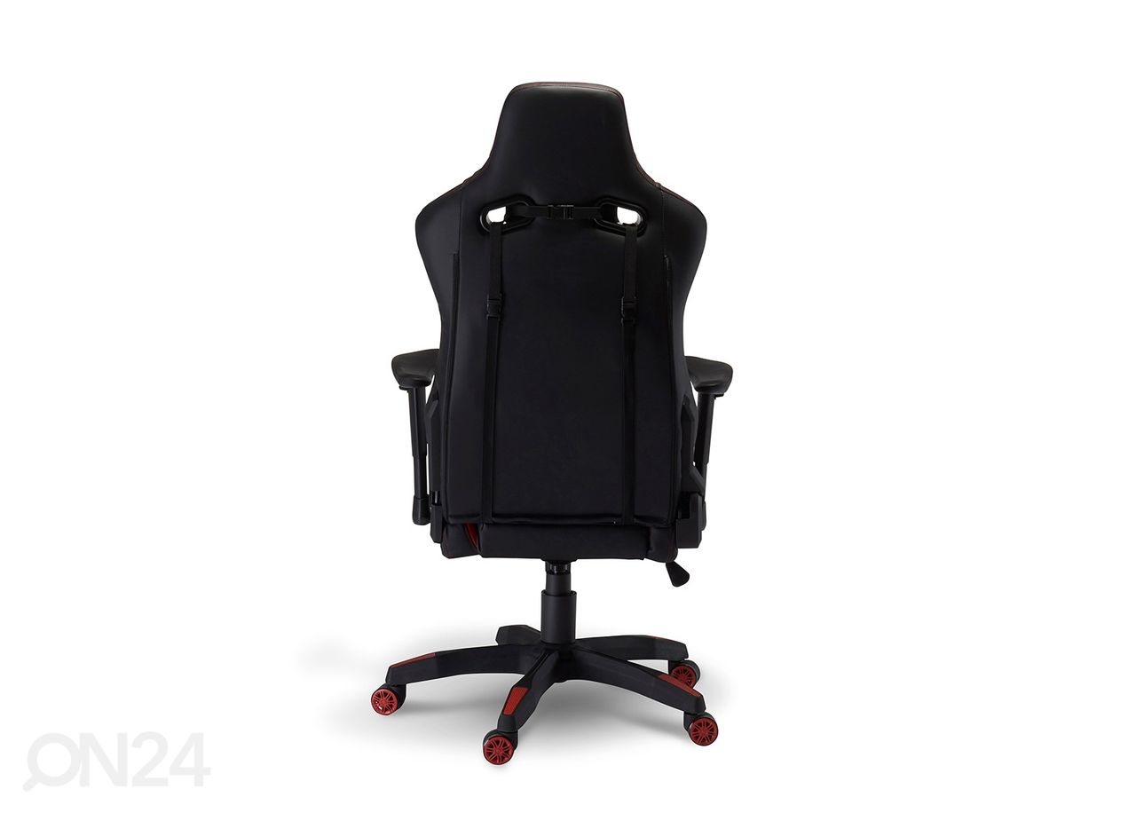 Töötool Gaming de Luxe, must/punane suurendatud