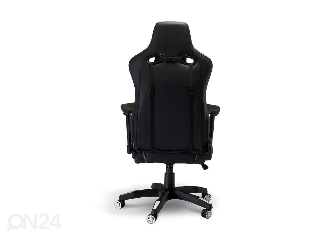 Töötool Gaming de Luxe, must/valge suurendatud