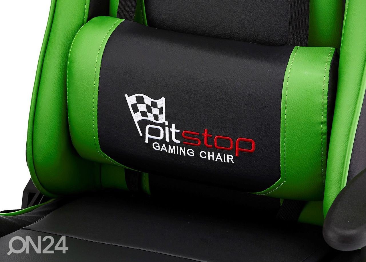 Töötool Gaming, roheline/must suurendatud