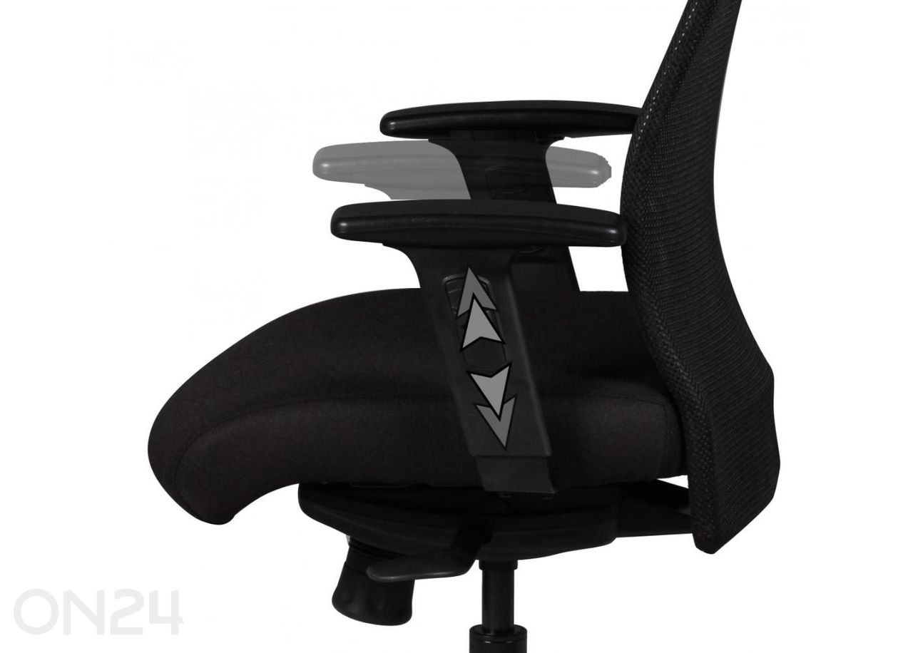 Töötool kangaga, must suurendatud