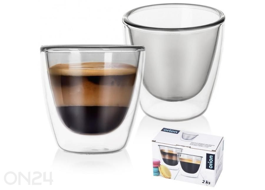 Topeltseinaga klaasid, 2 tk 90 ml suurendatud