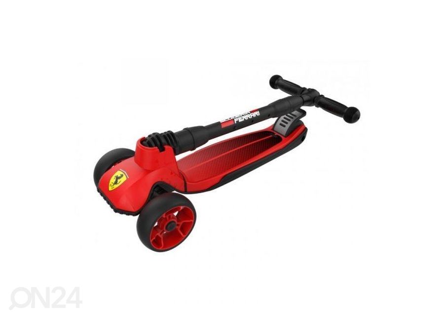 Tõukeratas Ferrari Twist 3W punane LED suurendatud