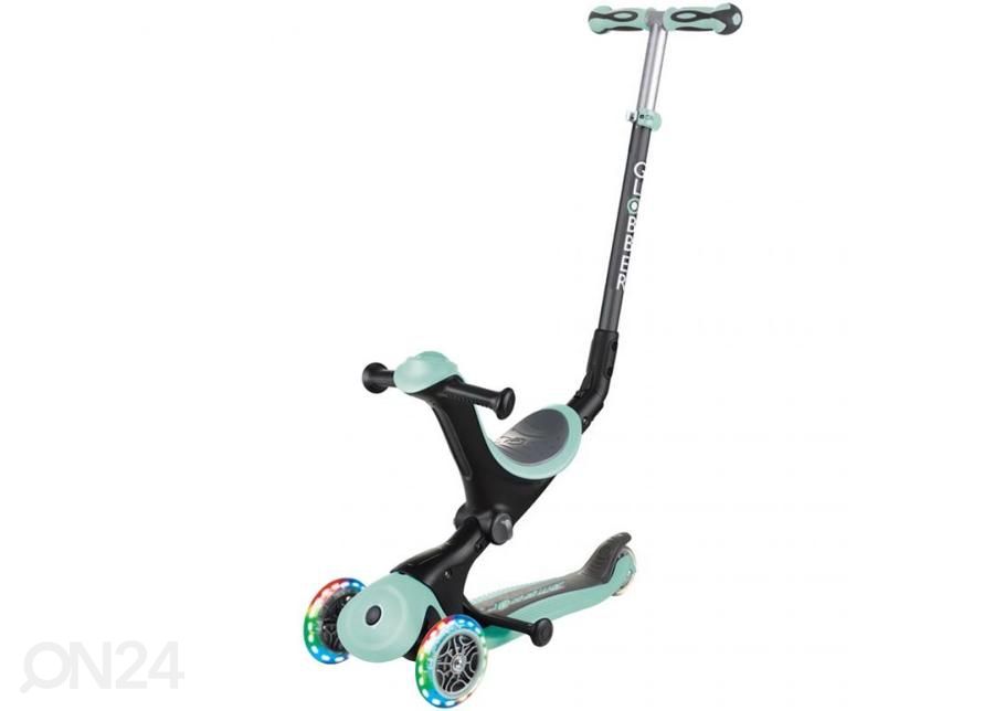 Tõukeratas/jooksuratas vilkuvate ratastega Smj Globber GO-UP Deluxe Lights suurendatud