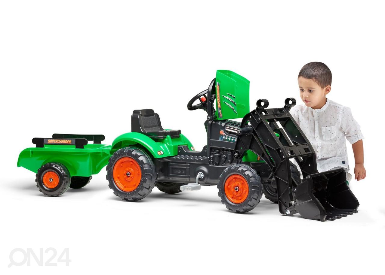 Traktor lastele Falk Supercharger suurendatud