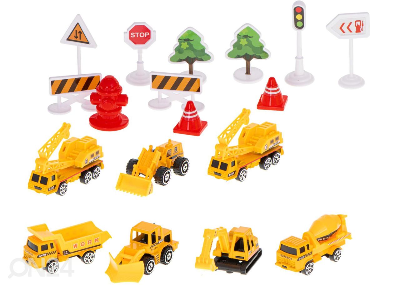 Transpordilennuk + 6 ehitusmasinat suurendatud