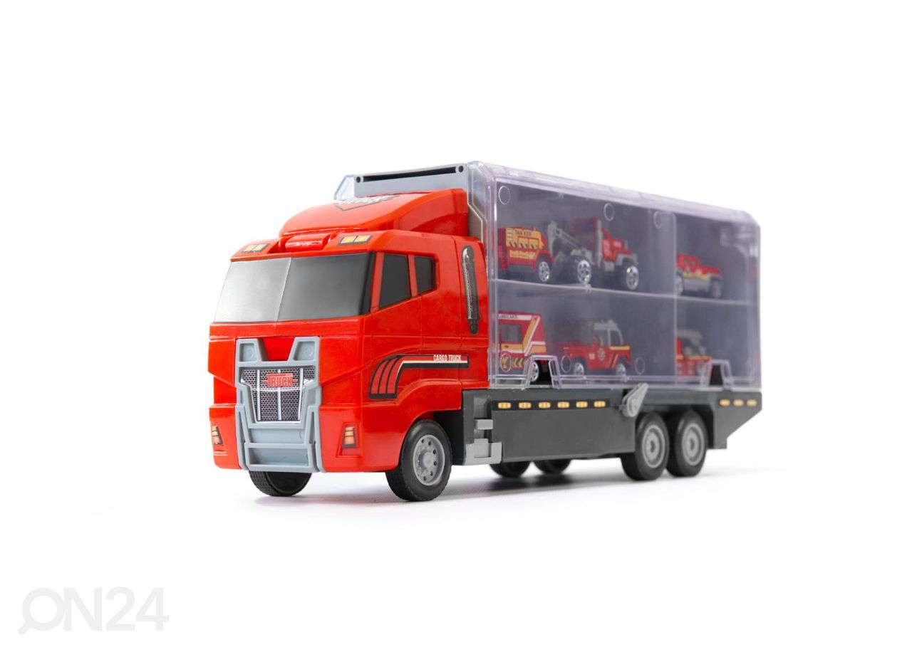 Transporter veoauto + 6 metallist mudelautot suurendatud