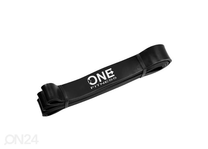 Treeningkumm One Fitness PB PRO must 32x4,5x2080 mm suurendatud