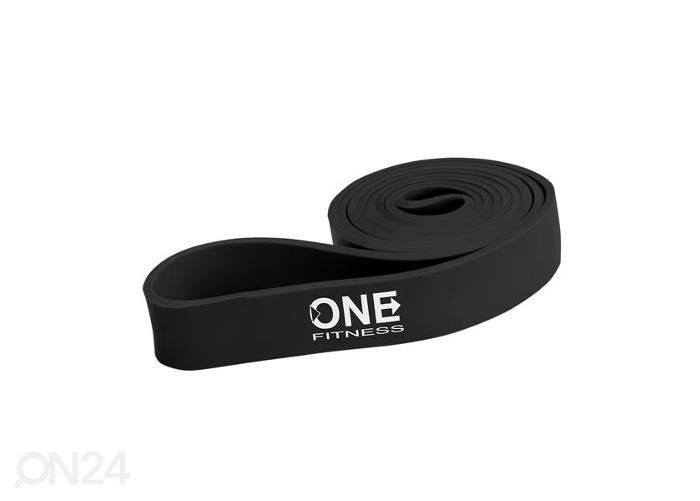 Treeningkumm One Fitness PB PRO must 32x4,5x2080 mm suurendatud