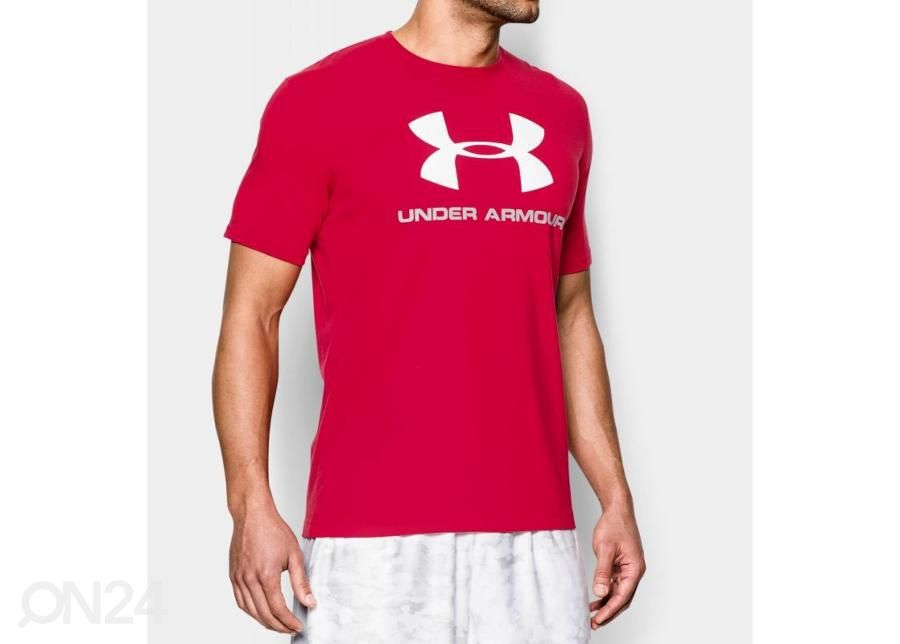 Treeningsärk meestele Under Armour Sportstyle Logo M 1257615-600 suurendatud