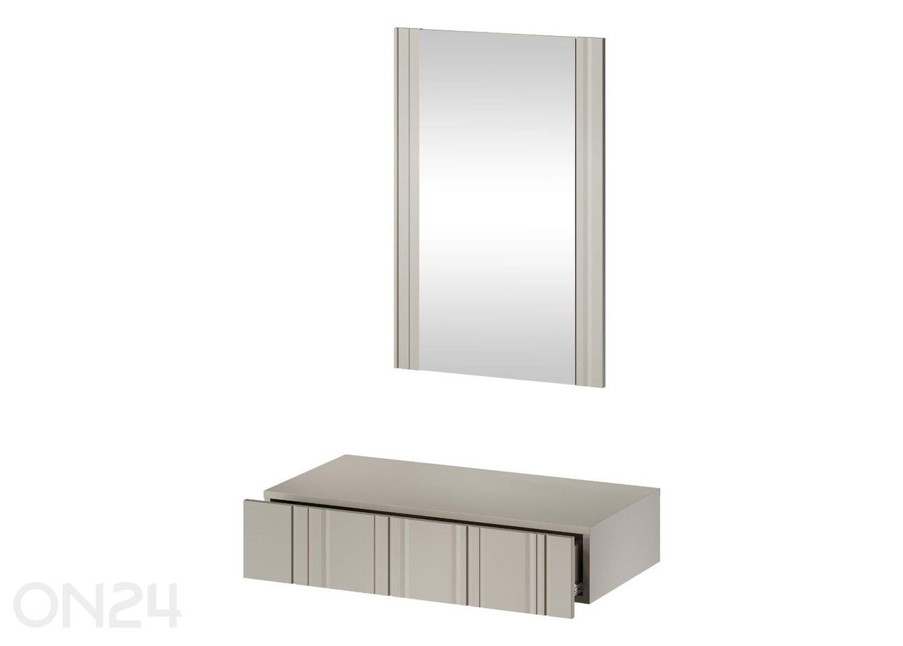 Tualettlaud peegliga Isla suurendatud