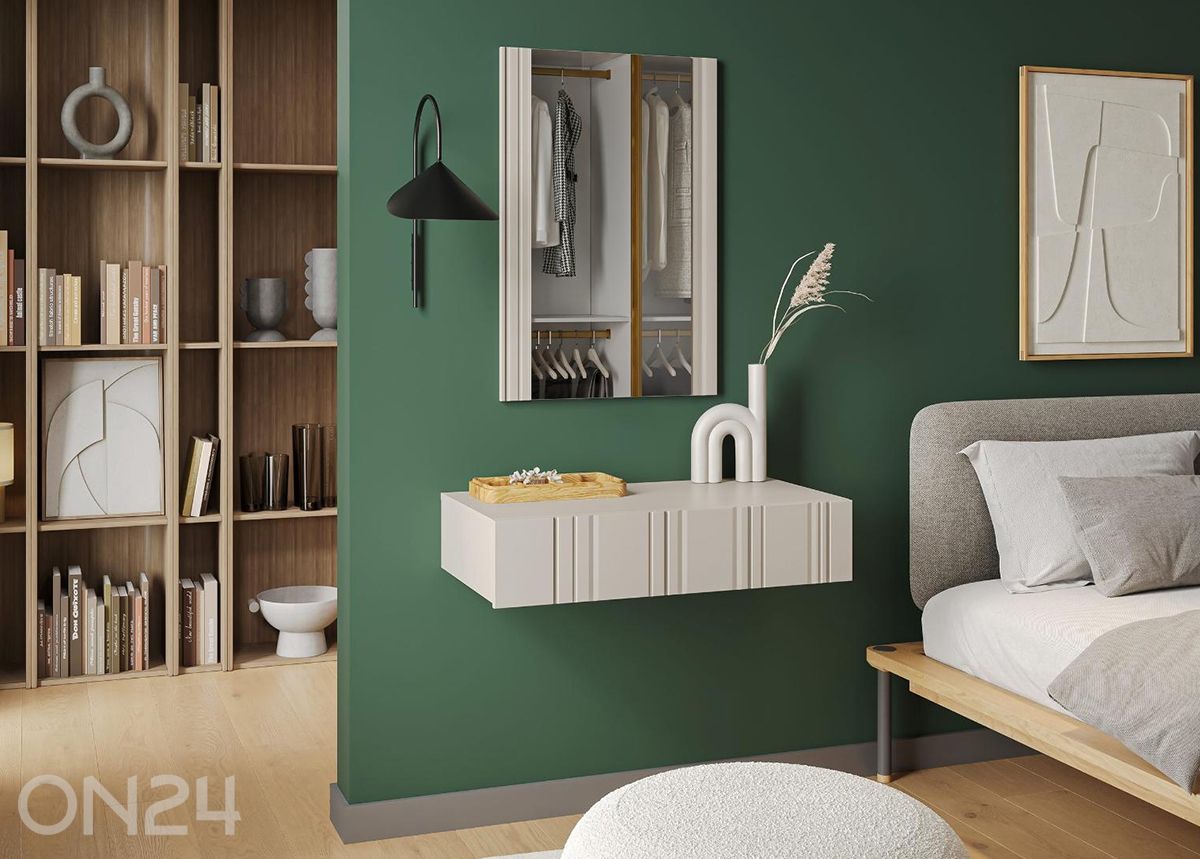 Tualettlaud peegliga Isla suurendatud