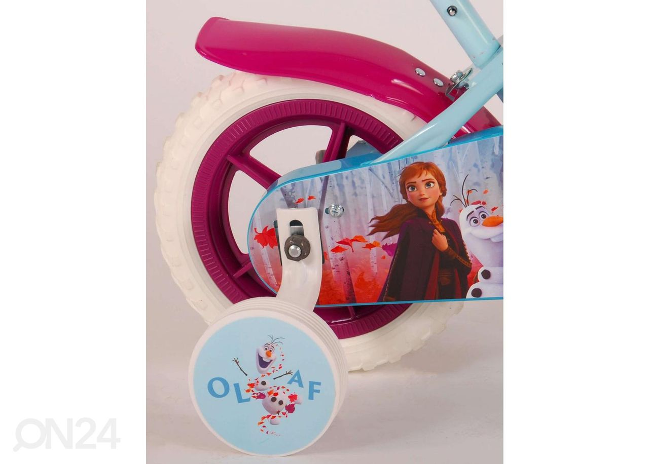 Tüdrukute jalgratas 10 tolli Disney Frozen 2 suurendatud
