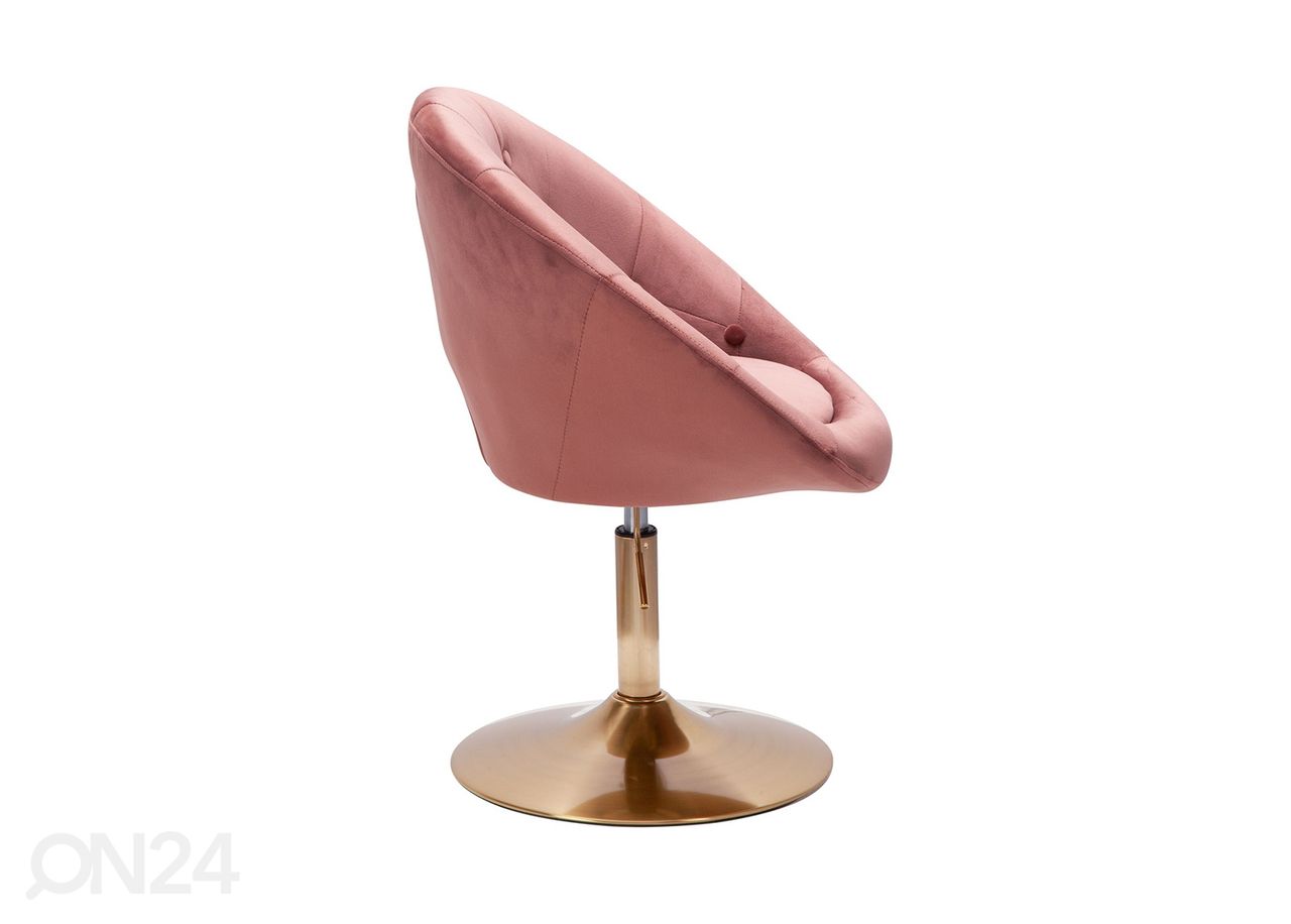 Tugitool Lounge, roosa suurendatud