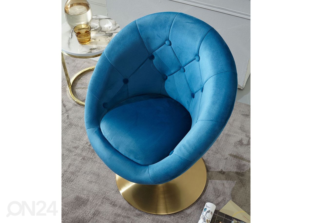 Tugitool Lounge, sinine suurendatud