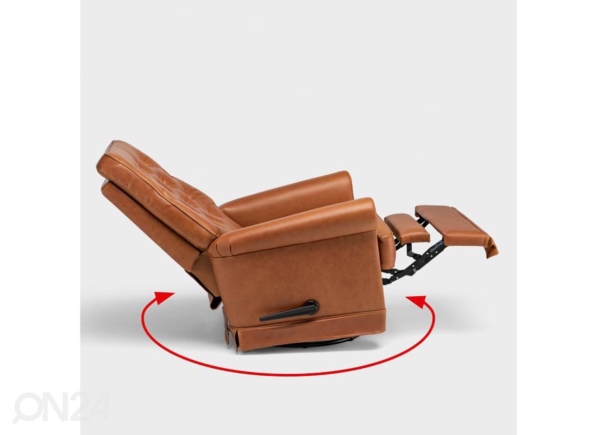 Tugitool recliner Lincoln suurendatud