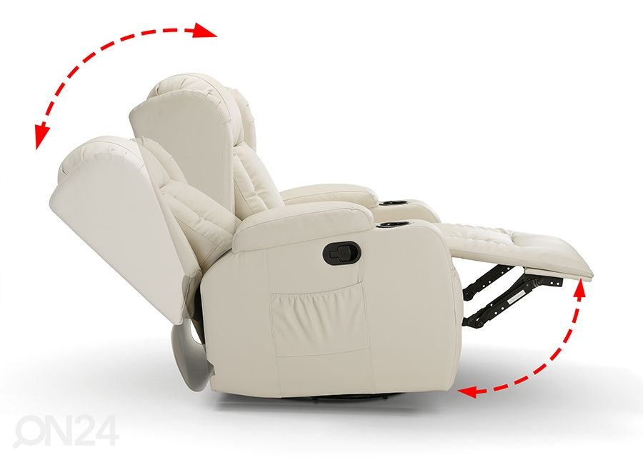 Tugitool Recliner/Massaažitool suurendatud