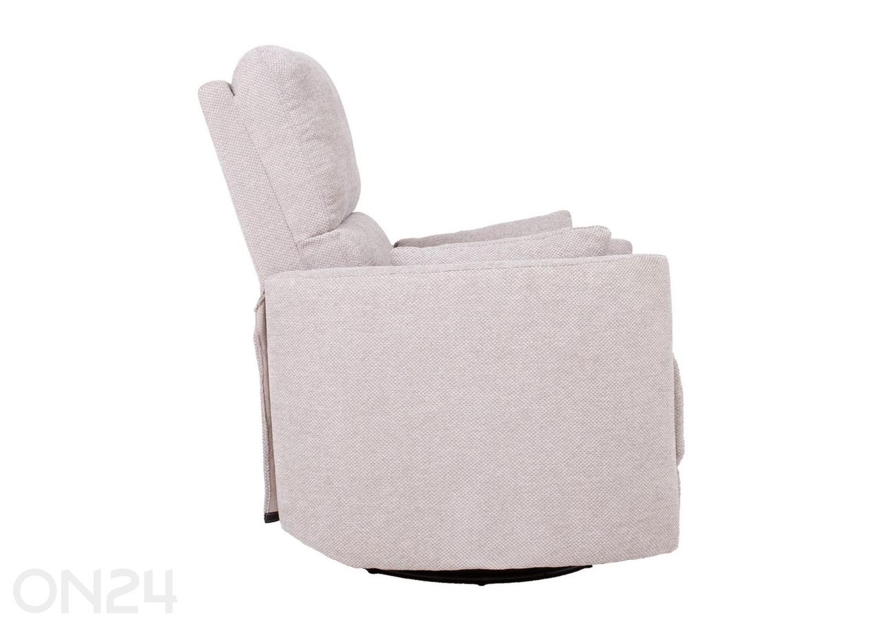 Tugitool Stina kiikuv ja pöörlev manuaalne recliner suurendatud