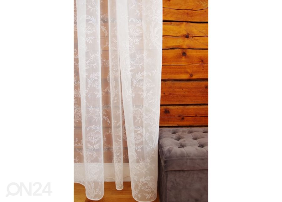 Tüllkardin ARGENTO v.05 valge 250x250 cm suurendatud