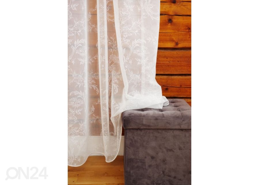 Tüllkardin ARGENTO v.05 valge 250x250 cm suurendatud