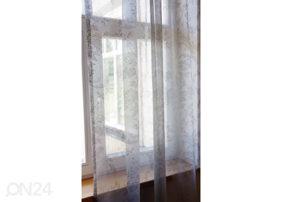 Tüllkardin ARGENTO v.07 hall 150x230 cm suurendatud