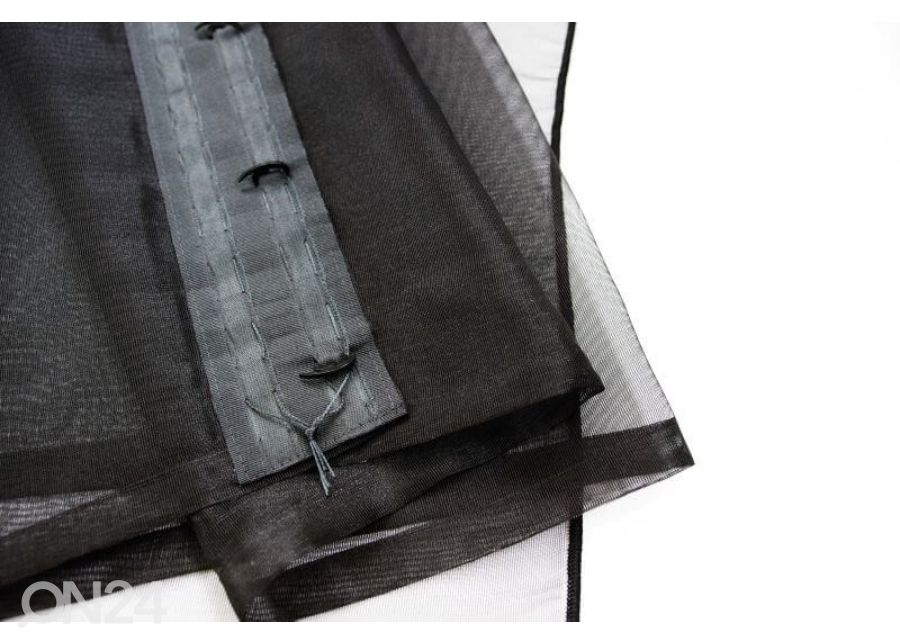 Tüllkardin RIVA V.12 must 250x250 cm suurendatud