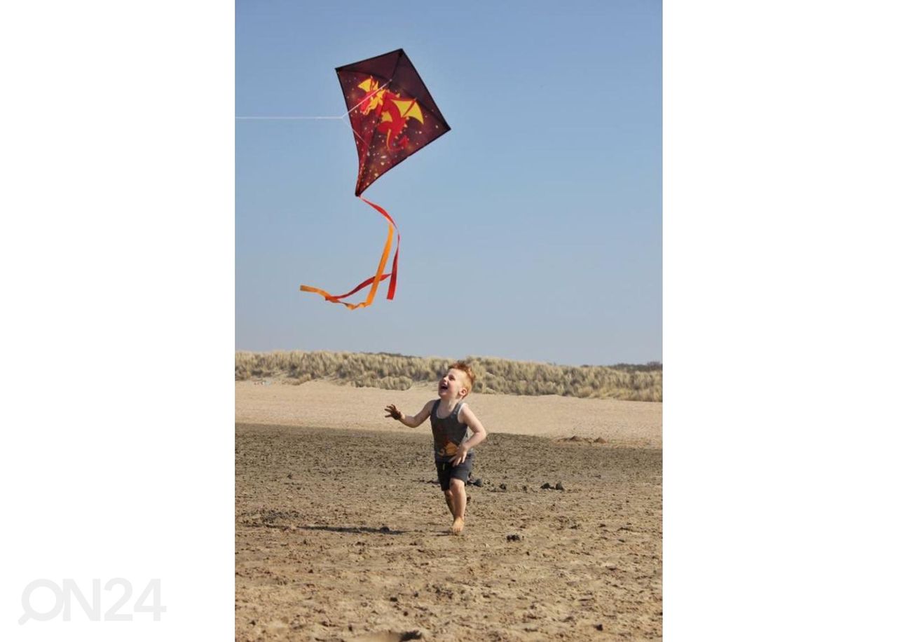 Tuulelohe Diamond Kite Dragon fly suurendatud